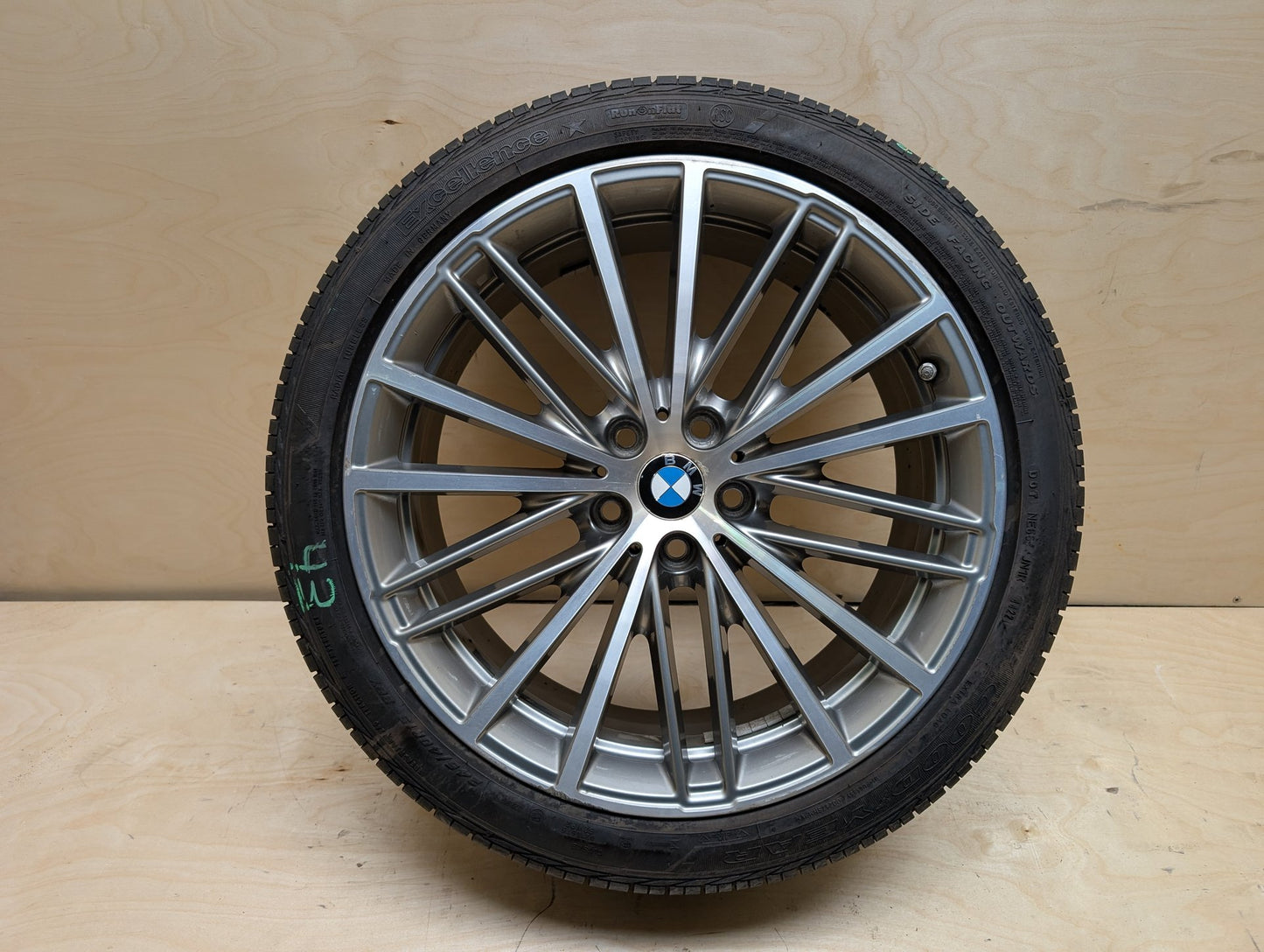 17-23 OEM BMW G30 530 540 M550 Wheel Rim 19x8" ET:30 V Spoke Style 635