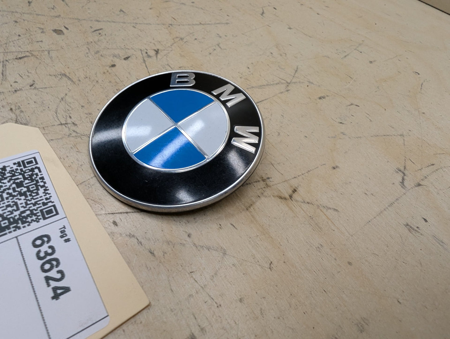 OEM BMW E90 F02 F22 F30 F32 F36 F80 F87 M3 M4 Rear Trunk Lid Round Emblem 74mm