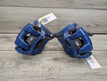 2018-2024 BMW X3 G01 Rear Left Right Brake Caliper SET 34216887409 18-24 OEM BMW G01 G02 X3 X4 30 M40 REAR Left Right Brake Calipers BREMBO Blue