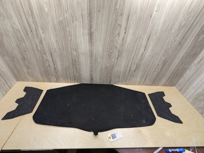 2009-2011 Mercedes-Benz SLK-Class R171 Rear Trunk Cargo Floor Carpet Spare Tire Cover 0