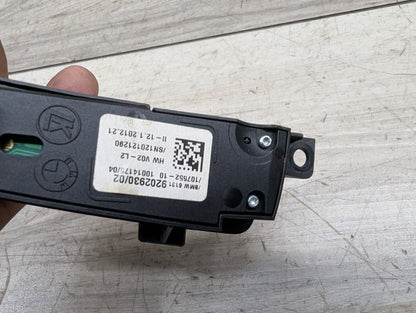 2011 - 2017 BMW X3 F25 Operating Traction Switch 9202930 N55B30M0