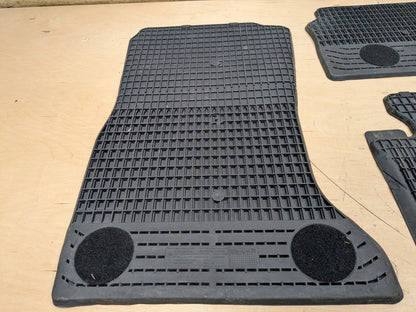 OEM BMW F01 Front Rear Left Right All Weather Carpet Floor Mats SET