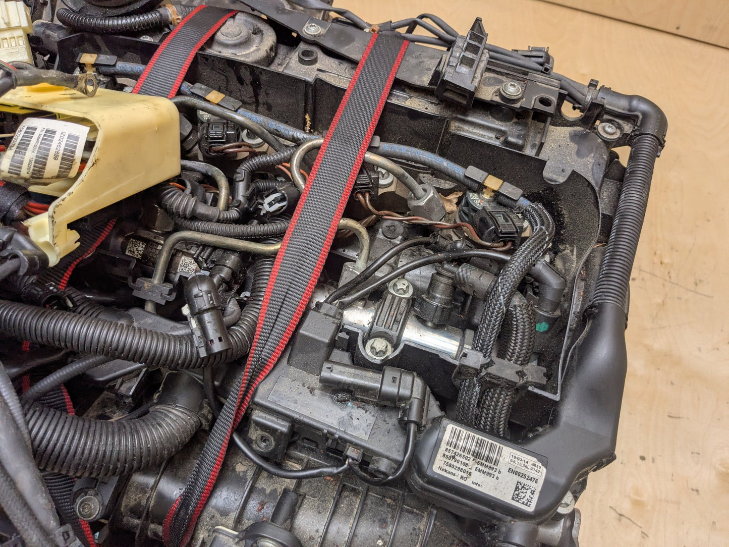 Video! 2014-18 BMW 328d RWD 2.0L N47 Diesel Engine Motor N47D20O1 197k