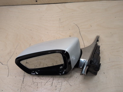 16-22 OEM BMW G12 740 Front Left Driver Side Mirror Heated w/ Camera White A96