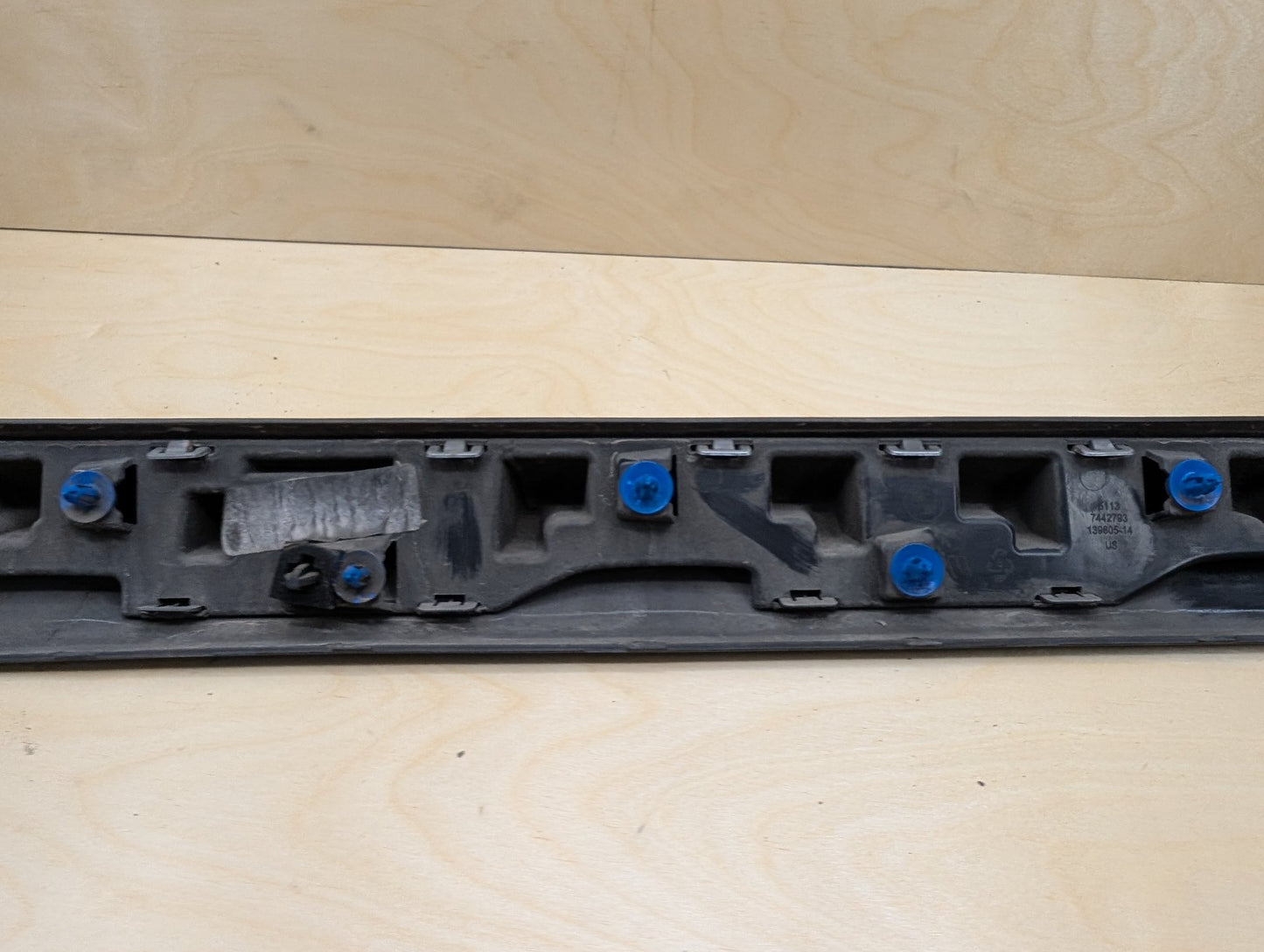 18-24 OEM BMW G01 G02 X3 X4 Front Left Driver Side Door Lower Trim Molding