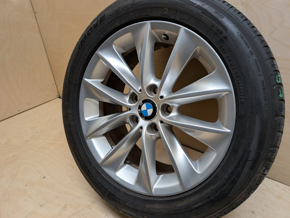 11-18 OEM BMW F25 F26 X3 X4 Alloy Rim Wheel 18x8" ET43 V Spoke Style 307