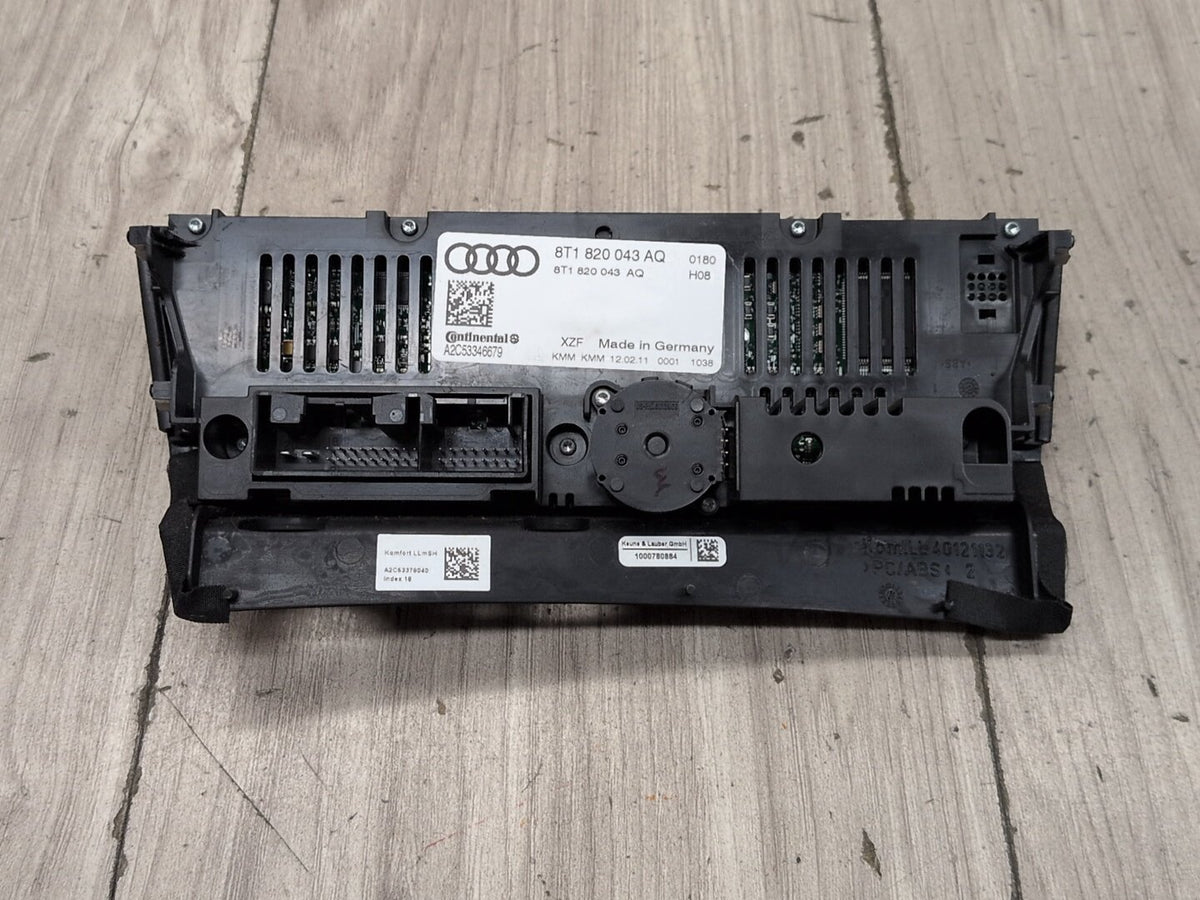2008-2017 Audi S5 8T Front AC Heater Climate Control Switch 8t1820043aq OEM