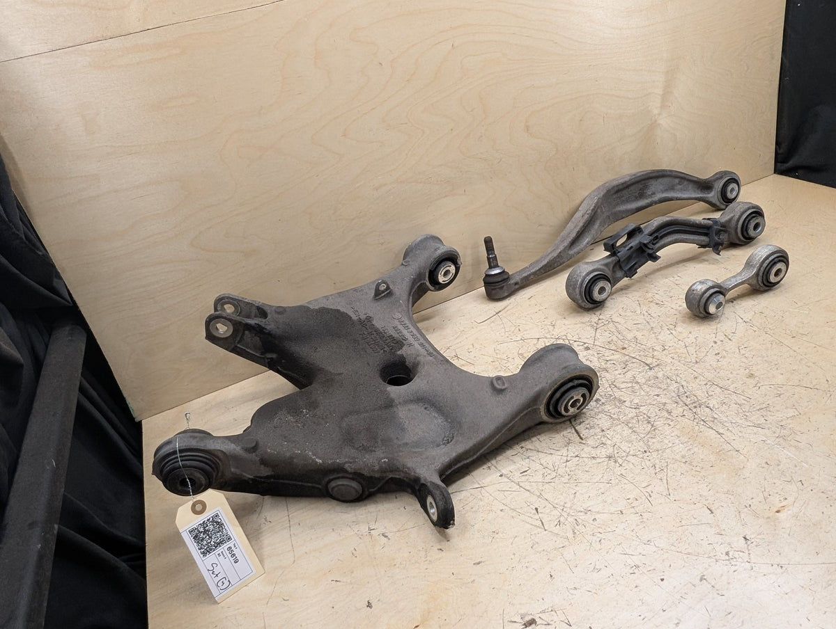 09-18 OEM BMW F02 F06 F10 F12 F13 Rear Left Driver Upper Lower Control Arm SET