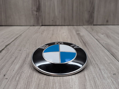 OEM BMW E82 E92 F02 F10 F22 F30 F44 F82 Rear Trunk Lid Round Emblem Logo 82MM