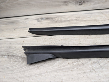 2019 - 2026 BMW 330i G20 Front Left Right Side Windshield Drip Trim Molding SET 7427874 B46B20O1