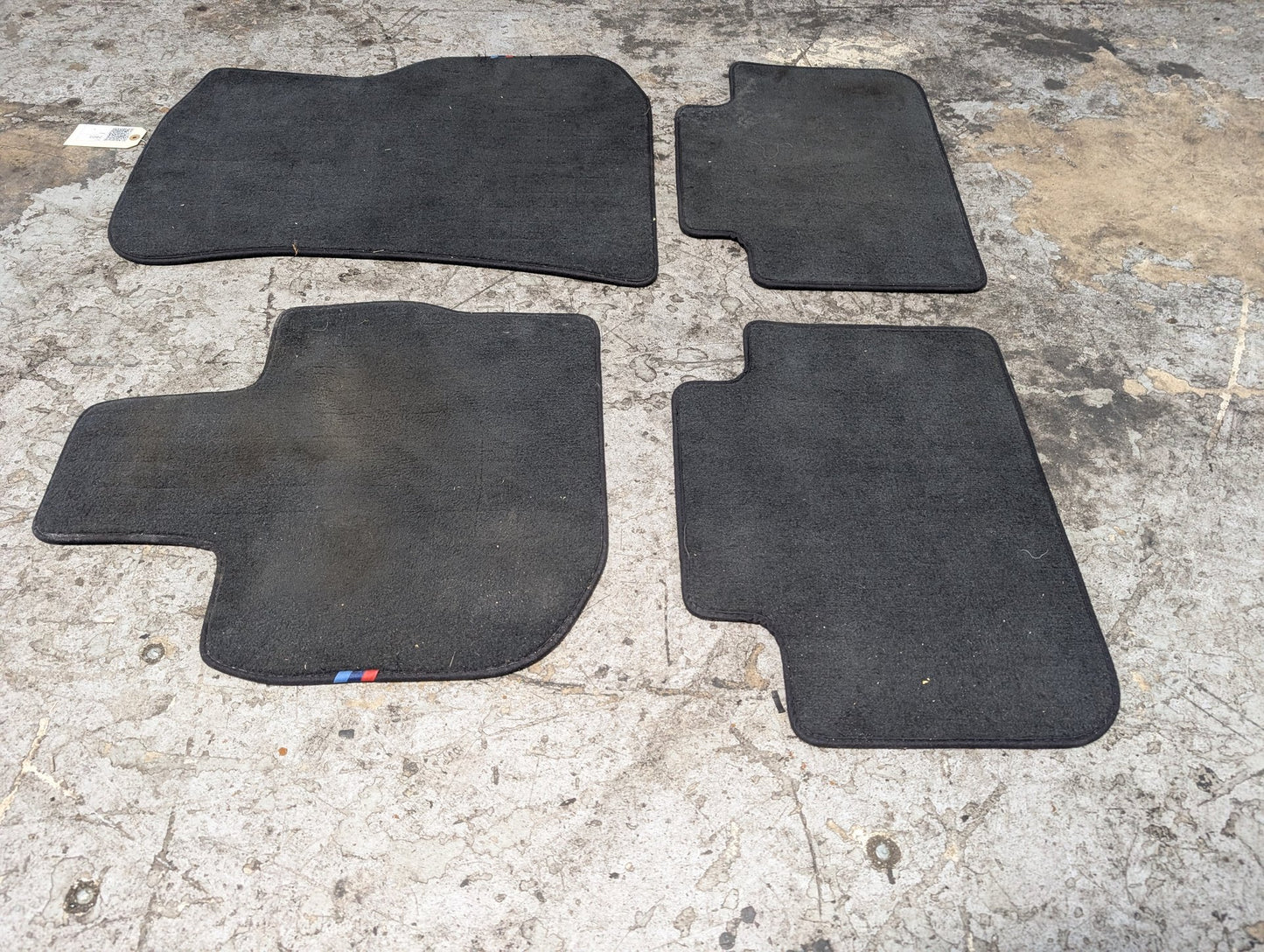 18-21 OEM BMW G01 F97 X3 X3M M Front Rear Carpet Floor Mats Black SET