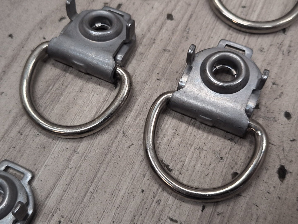 2009-2012 Mercedes-Benz E550 W212 Rear Trunk Cargo Net Clasp Rings SET A2048602114 OEM