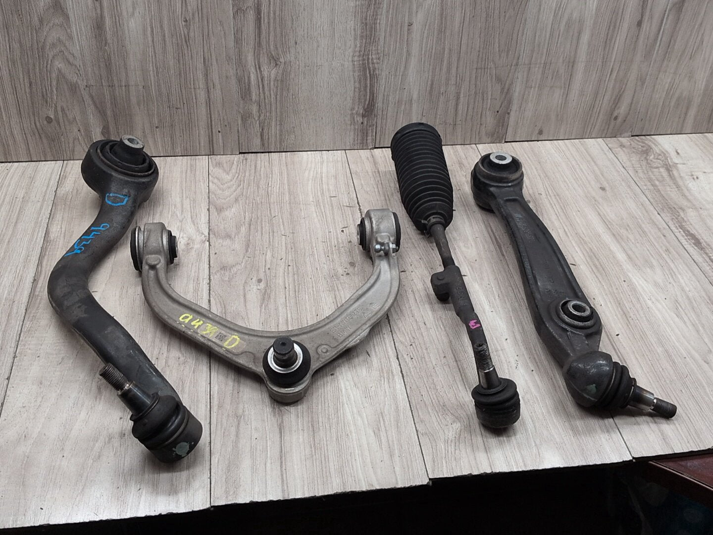 2014 - 2018 BMW X5 F85 Front Left Driver Control Arms SET 7850157 S63B44T2