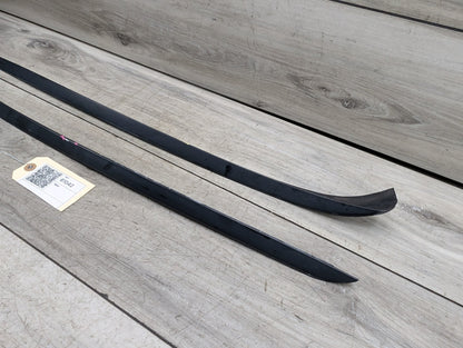 2006-2011 BMW 328i E90 Front Left Right Side Windshield Drip Trim Molding SET 7179253