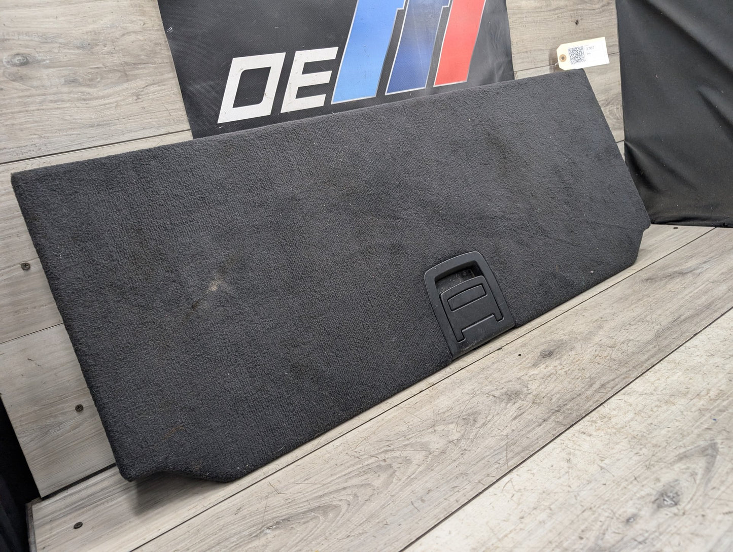 14-18 OEM BMW F15 F85 X5 X5M Rear Trunk Floor Mat Carpet Cargo Cover Black