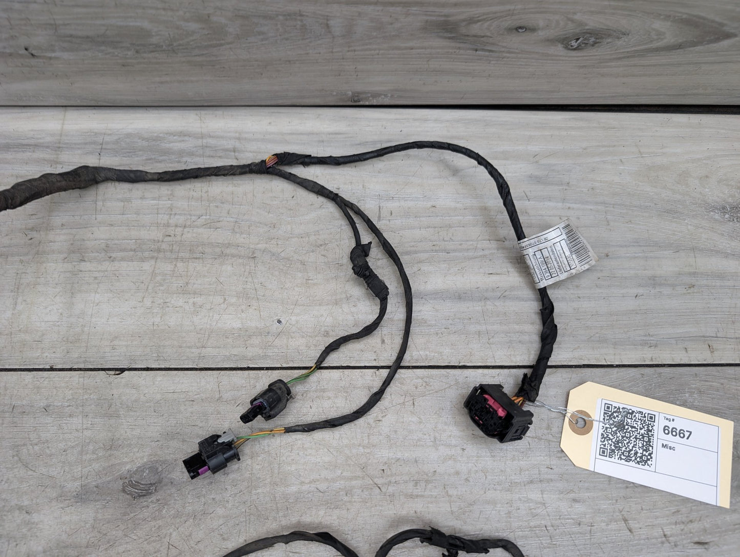 OEM BMW F90 M5 G30 Rear Parking Distance Sonic Harness Wire w/O PDC
