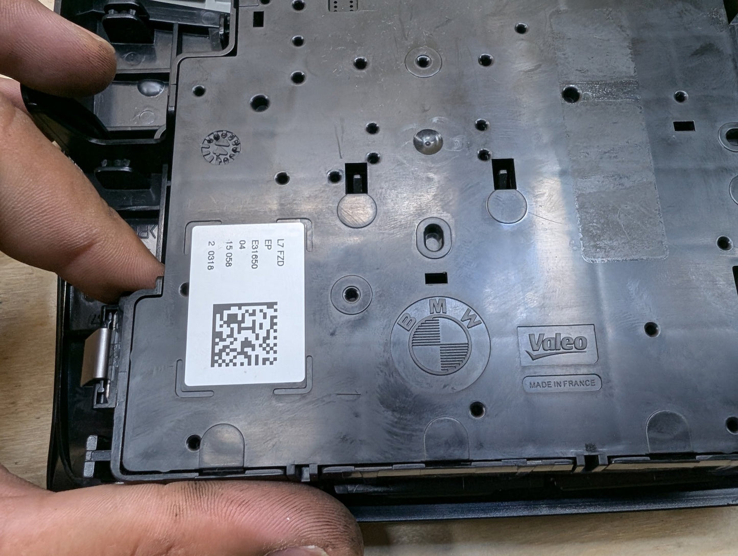 2012-2018 BMW 320i F30 Headliner Overhead Dome Light Switch Module 9263878