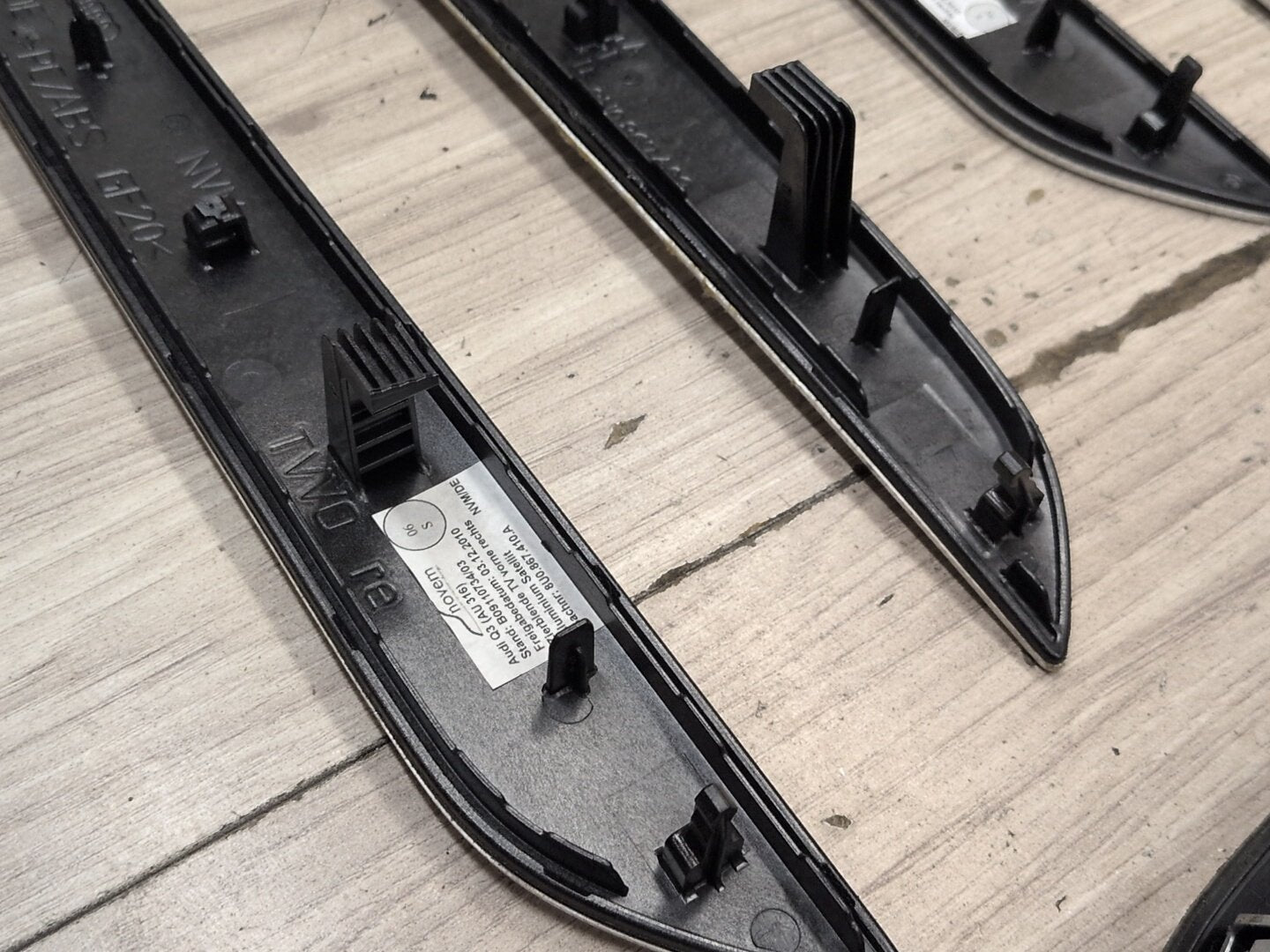 15-18 OEM Audi Q3 Front Rear Left Right Interior Door Console Shifter Trim SET