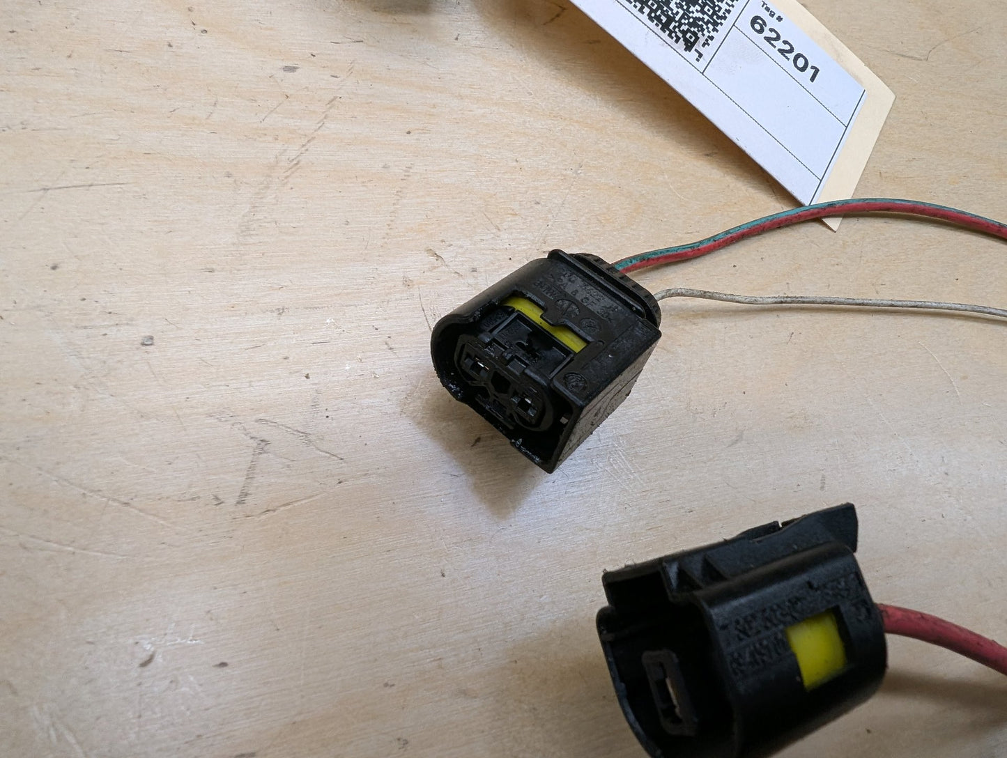 2015-2019 BMW F16 X6 N55B30M0 Transmission Wiring Wire Harness 7582968