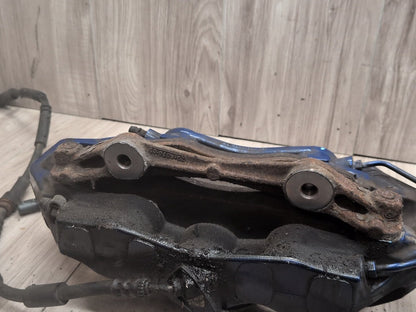15-19 OEM BMW F85 X5M F86 X6M Front Brake Calipers SET BREMBO Blue