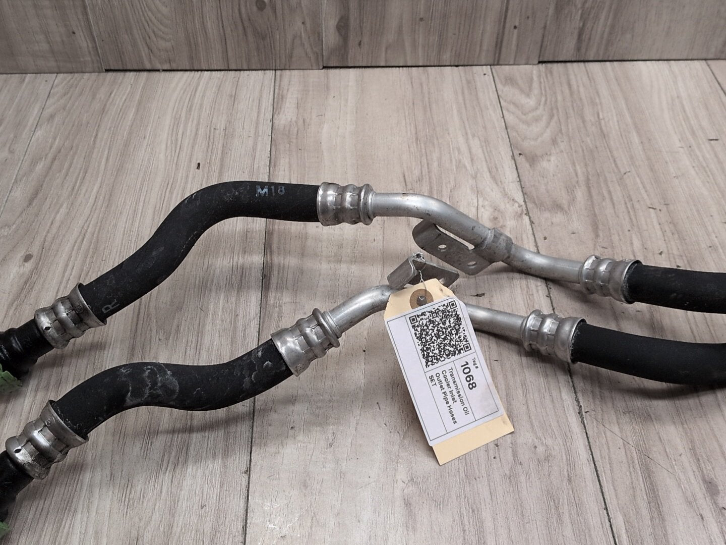 2023 - 2026 BMW M2 G87 Transmission Oil Cooler Inlet Outlet Pipe Hoses SET 8096455 S58B30T0