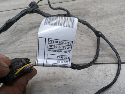 2011 - 2017 BMW X3 F25 Rear Bumper PDC Parking Sensor Wiring Wire Harness 9271216 N55B30M0