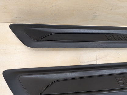 2012-2018 BMW 328i F30 Front Rear Left Right Scuff Plate Door Sill SET 7263315