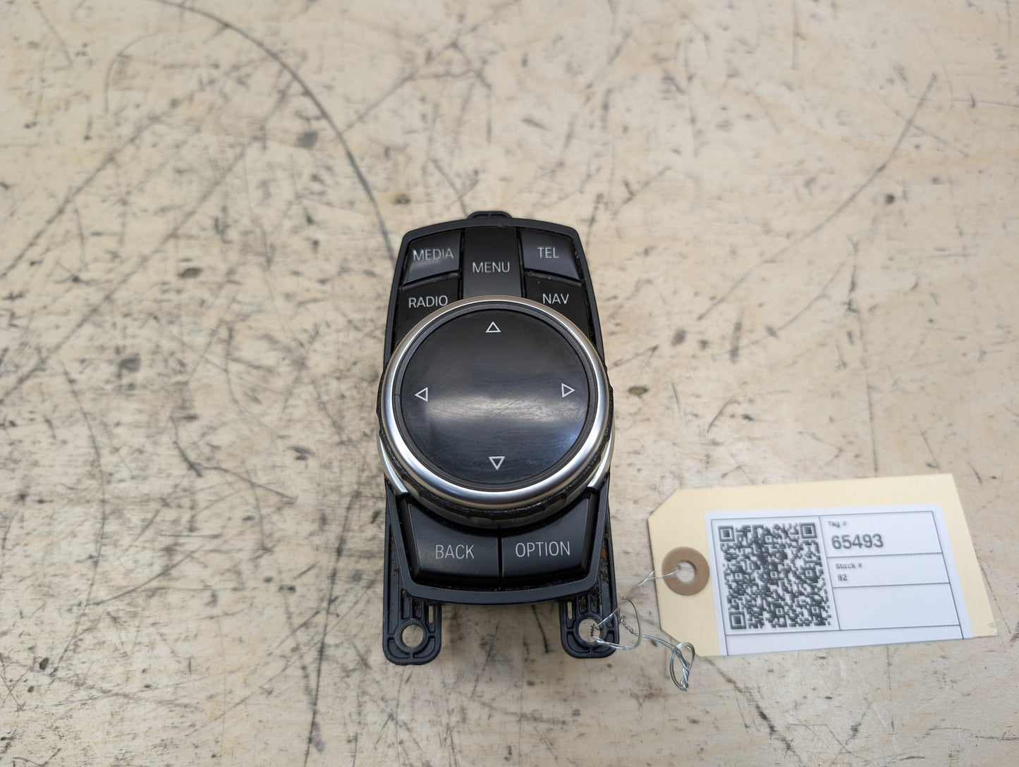OEM BMW F15 F22 F30 F48 F80 F82 iDrive Navigation Controller Knob NBT NAV Button