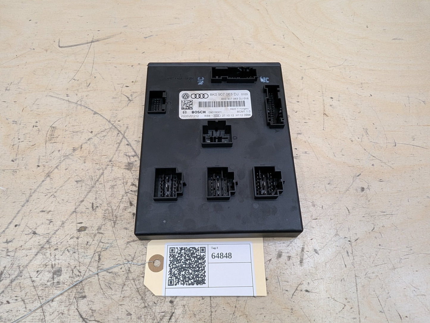 2011-2017 Audi RS5 8T BCM Body Control Module 8K0907063DJ OEM