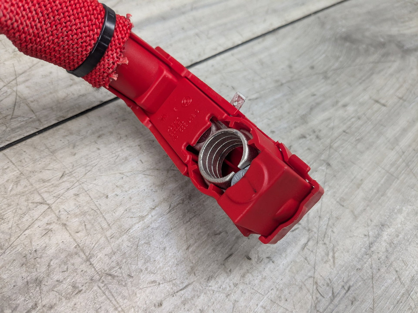 18-21 OEM BMW G01 G02 F98 X3 X4 Battery Plus Pole Terminal Positive Red Cable