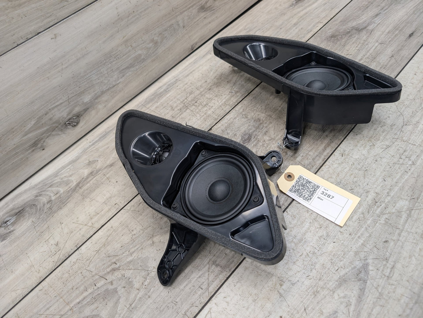19-23 OEM BMW G05 X5 Rear Left Right D Pillar MID Range Speaker Tweeter