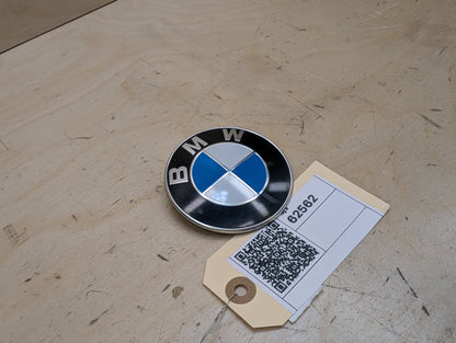OEM BMW E90 F02 F22 F30 F32 F36 F80 F87 M3 M4 Rear Trunk Lid Round Emblem 74mm
