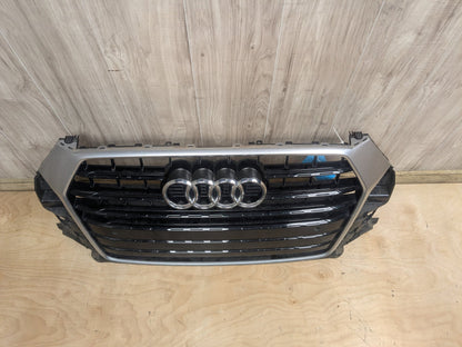 15-18 OEM Audi Q3 8U Front Middle Center Bumper Cover Grille 8U0853651AA