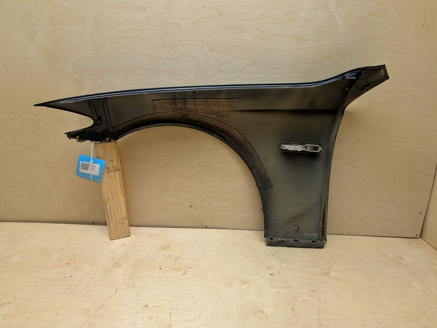 11-16 OEM BMW F10 528 535 550 Right Passenger Side Fender Panel Black 475