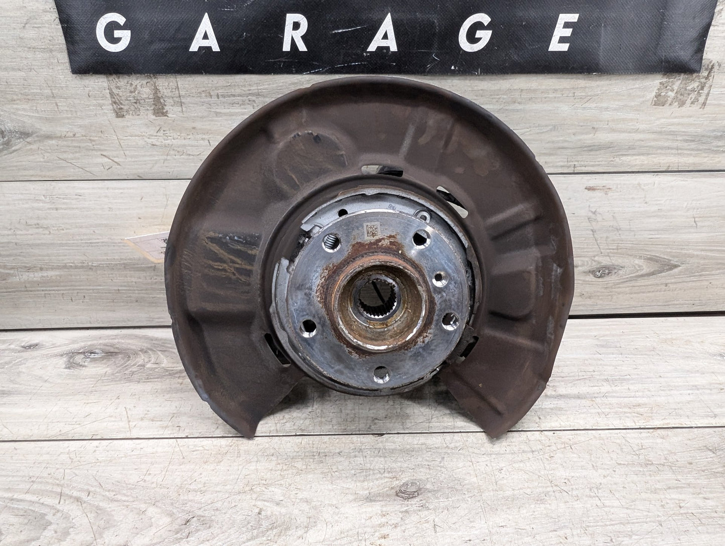 2014-2019 BMW 340 F34 Rear Left Driver Spindle Knuckle w/ Bearing 6798983