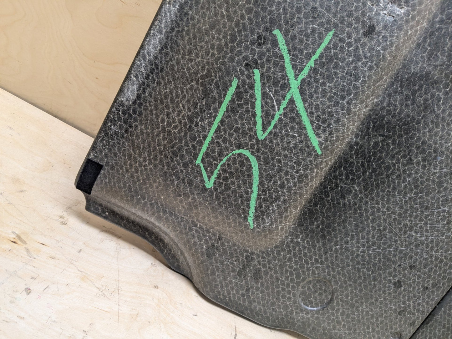 07-13 OEM BMW E93 328 335 Rear Trunk Floor Mat Carpet Cargo Cover Gray