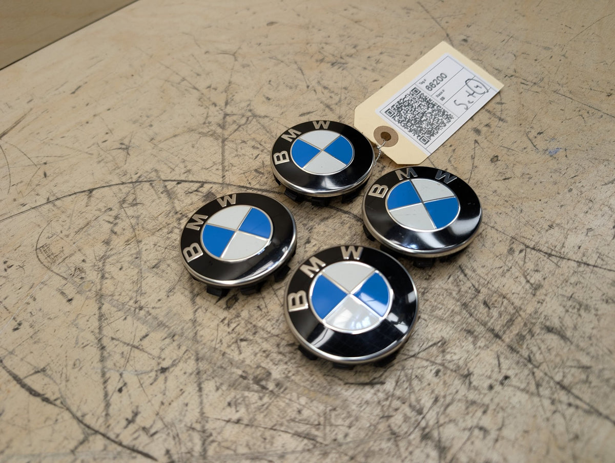 2016-2019 BMW 740i G12 Wheel Rim Hub Center Cap SET 6850834 OEM