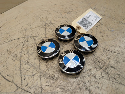 2016-2019 BMW 740i G12 Wheel Rim Hub Center Cap SET 6850834 OEM