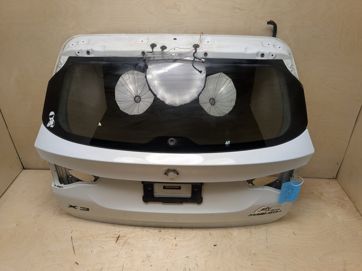 18-24 BMW F97 G01 X3 X3M Rear Liftgate Tailgate Trunk Lid OEM Shell White 300