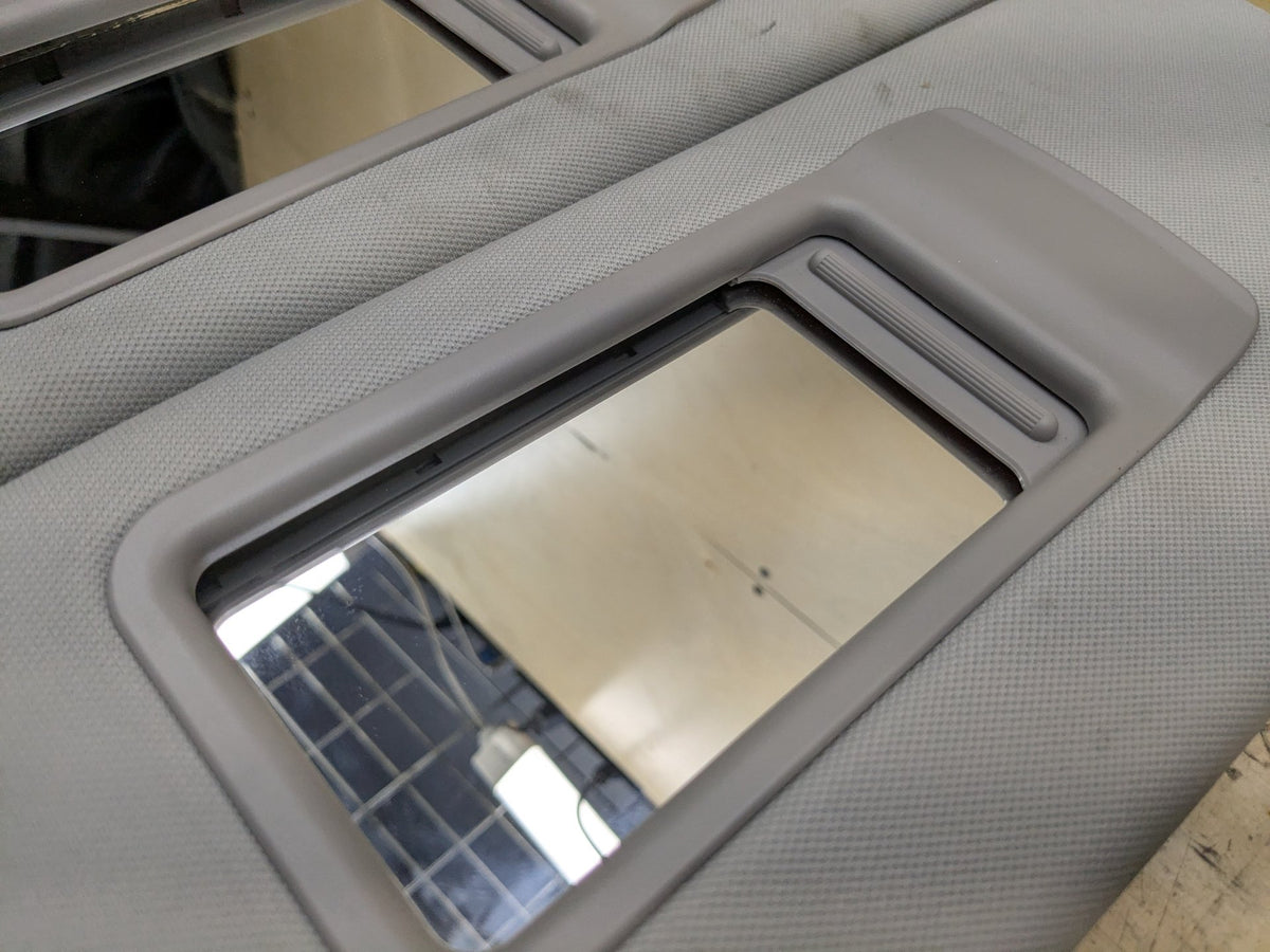 2007-2013 BMW 335i E92 Front Left Right Sun Visor SET 6957369 OEM