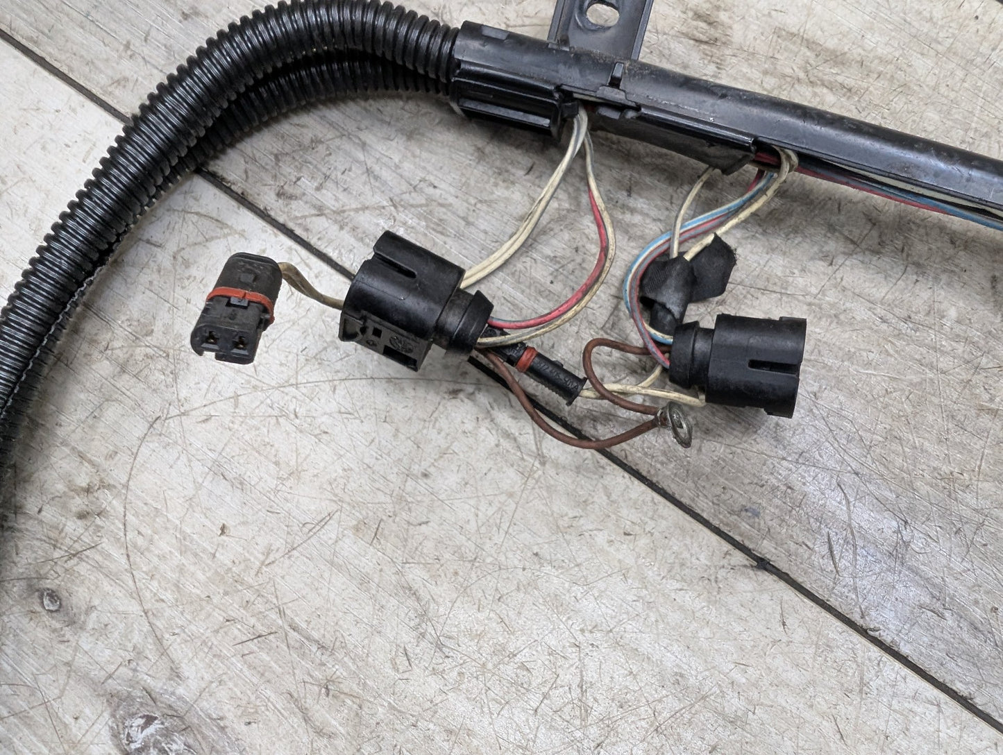 2011-2016 BMW F10 535i N55B30M0 Engine Motor Ignition Injector Wiring Wire Harness 7589639