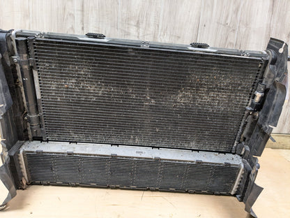 2016 Audi S5 8T Radiator Cooling Condenser Fan Shroud Assembly SET 8T0260401G CTUB