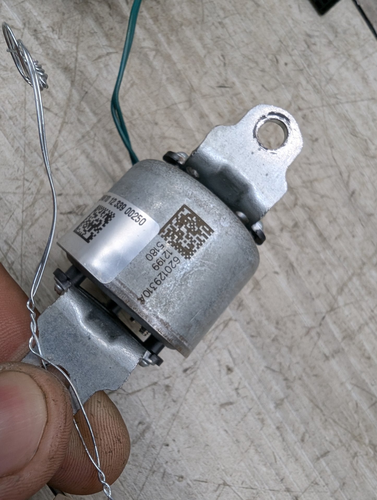 2009-2015 BMW 750Li F02 Steering Wheel Vibration Generator Motor w/ Module SET 9218381