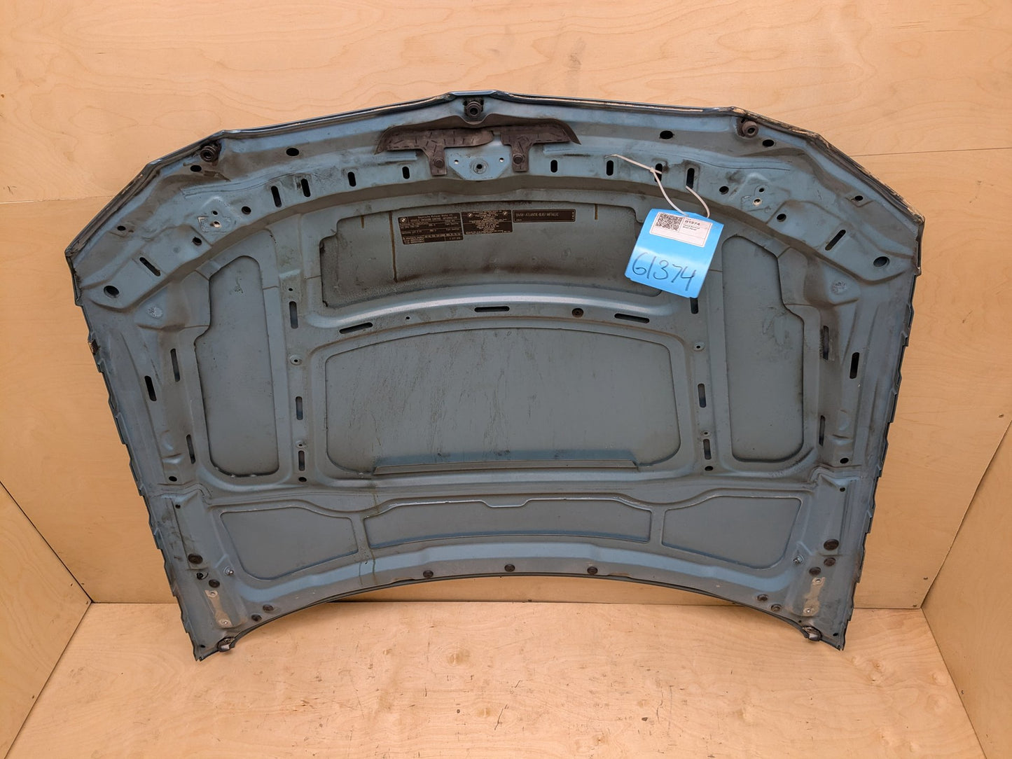 07-10 BMW E92 E93 328i 335i Coupe Convertible Hood Bonnet Panel Blue A13