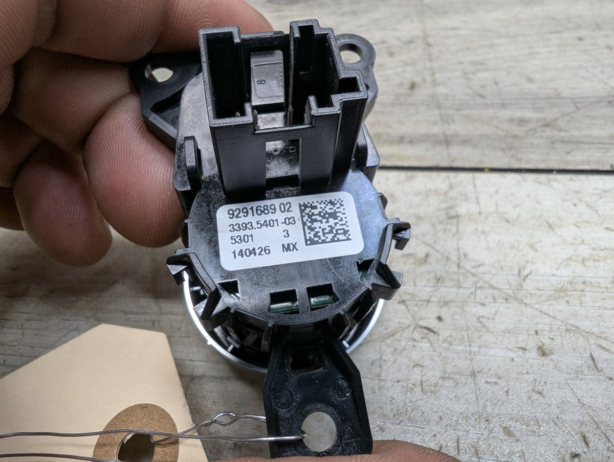 14-19 OEM BMW F15 F16 F85 F86 X5 Engine Ignition Auto Start Stop Switch Button