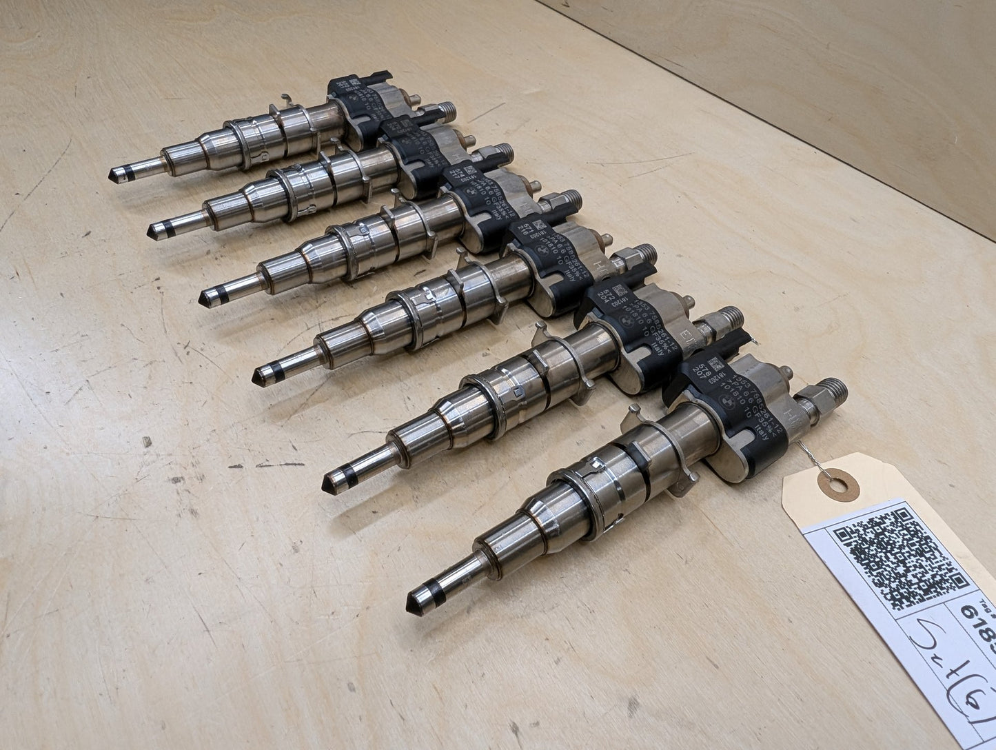 OEM BMW E90 E92 F02 F10 Engine N54 N63 High Pressure Fuel Injector SET INDEX 12