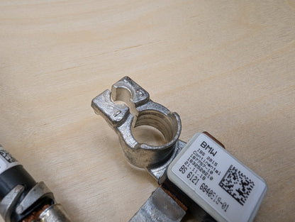 OEM BMW G01 G12 G30 530 540 M550 X3 Negative Battery Cable Terminal IBS Sensor