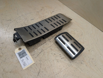 2011-2017 Audi RS5 8T Aluminum Gas Accelarator Pedal Cover SET 8K1864777A OEM