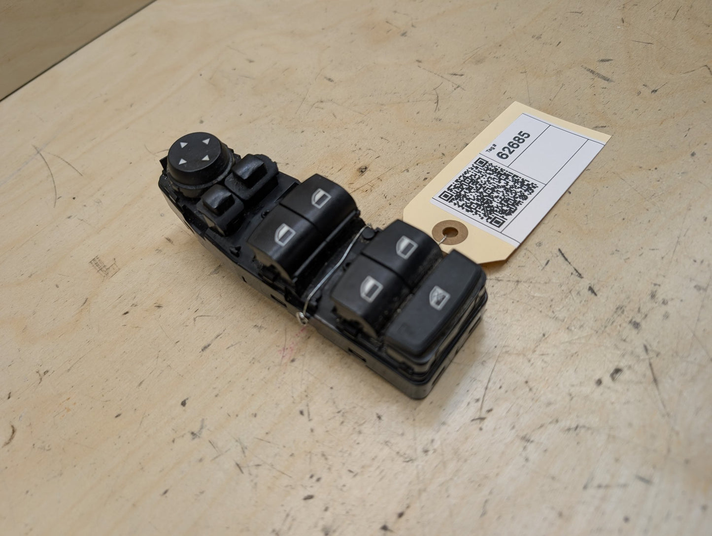 OEM BMW F06 F10 F25 F30 F80 Front Left Driver Main Master Power Window Switch