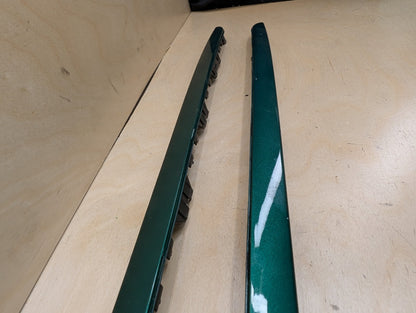 2015-2019 BMW X6 F16 Front Left Right Side Windshield Drip Trim Molding SET 7292407